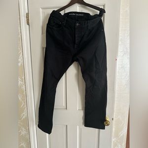 Ralph Lauren Black Label Black Jean Pant 38 x 30. Good Conditon